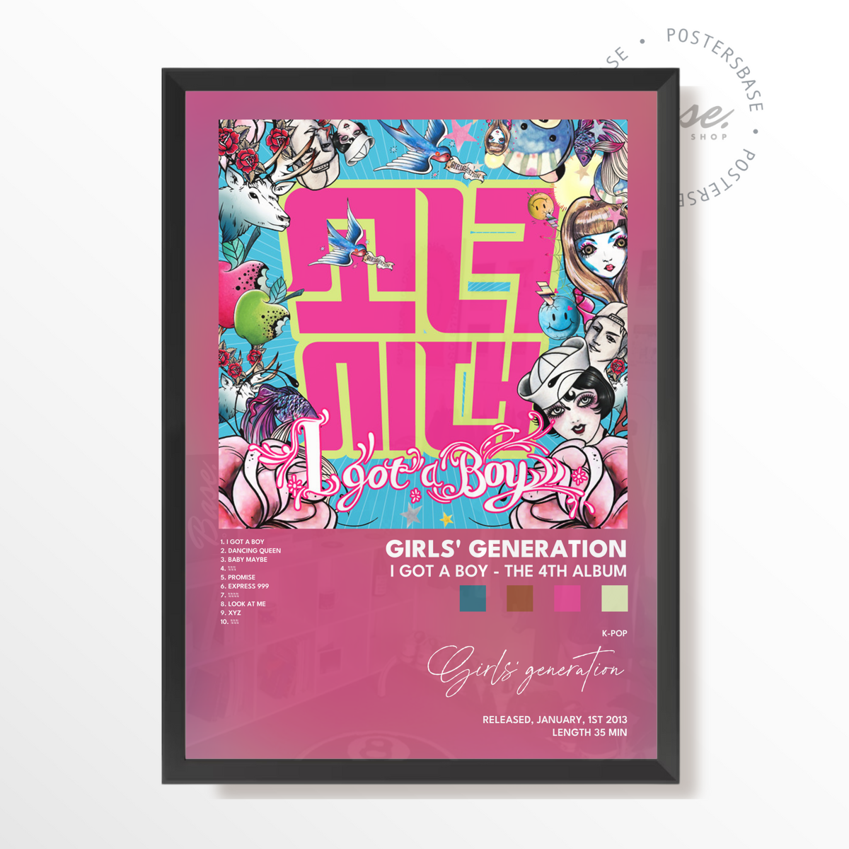 girls generation I GOT A BOY The 4th Album