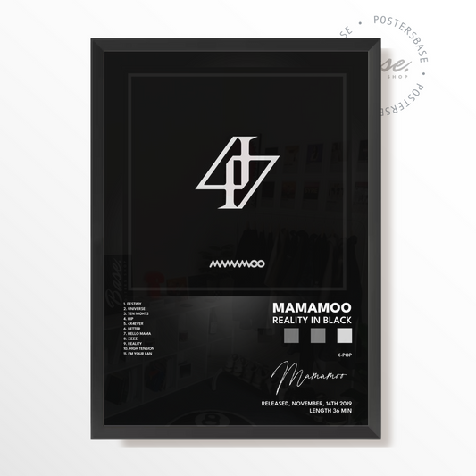 mamamoo reality in BLACK