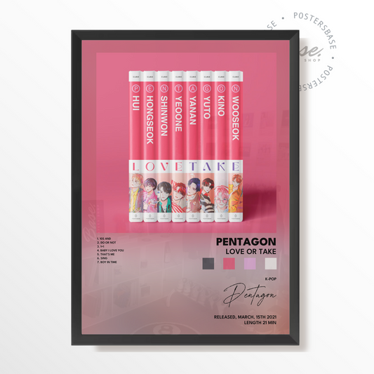 pentagon LOVE or TAKE