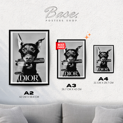 Dior Dog Border