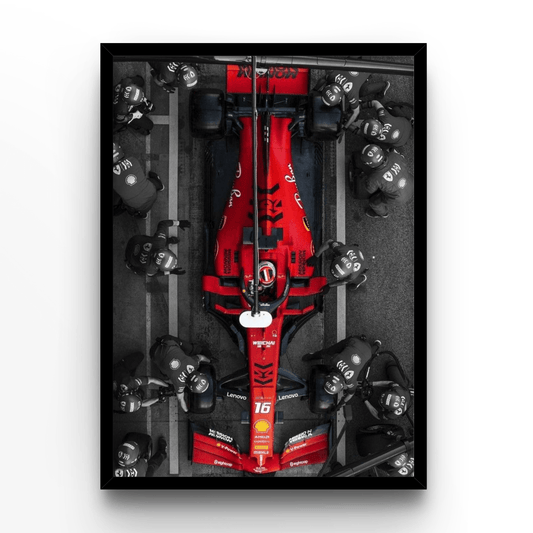 Charles Leclerc 4 - A4, A3, A2 Posters Base - Poster Print Shop / Art Prints / PostersBase