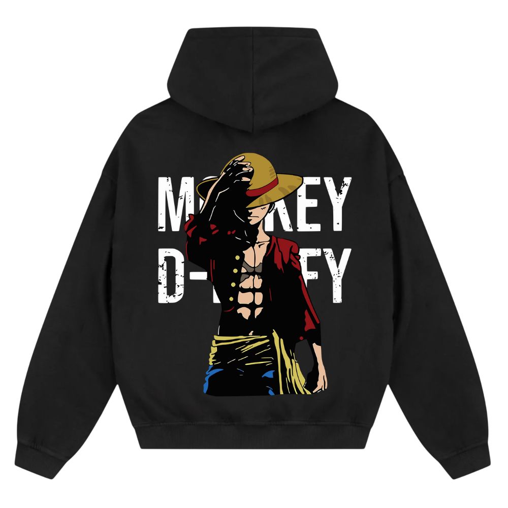 Ruffy Zip Hoodie