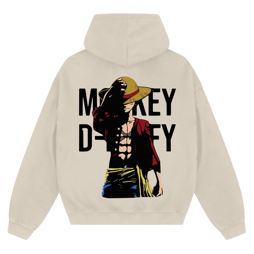 Ruffy Zip Hoodie