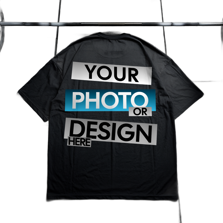 Custom photo tee cutout