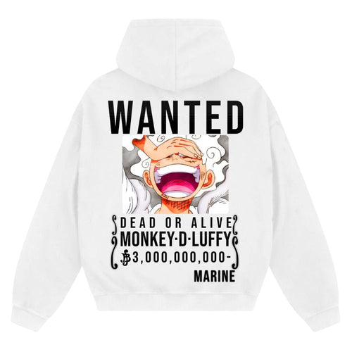 Wanted Luffy Zip Hoodie