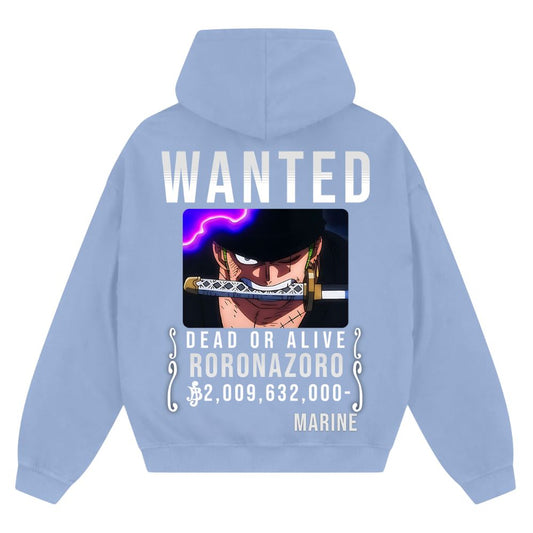 Wanted Zoro Zip Hoodie
